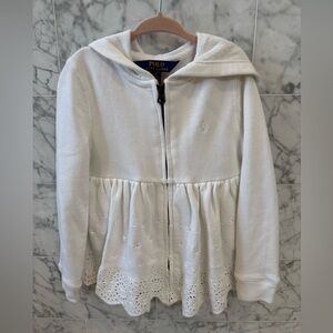 Polo White Hooded Jacket